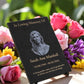 Granite Memorial Etched Portrait Plaque, Add a Portrait, Personalized Text and Stand Included