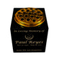 Granite Memorial Vase- Solid Granite – Free Personalized Gold Engraving, Golf Design – Includes Metal Flower Pot Insert