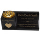 Granite Memorial Vase and Plaque Combination – Heart Design, Solid Granite (16x6x6”) with Flower Pot Insert