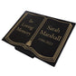 Granite Memorial Plaque, Book, Bible, Stand Included
