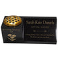 Granite Memorial Vase and Plaque Combination – Lily Design, Solid Granite (16x6x6”) with Flower Pot Insert