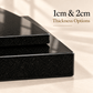 Granite Memorial Plaque for Two Names, Free Personalised Gold Engraving, Polished Granite