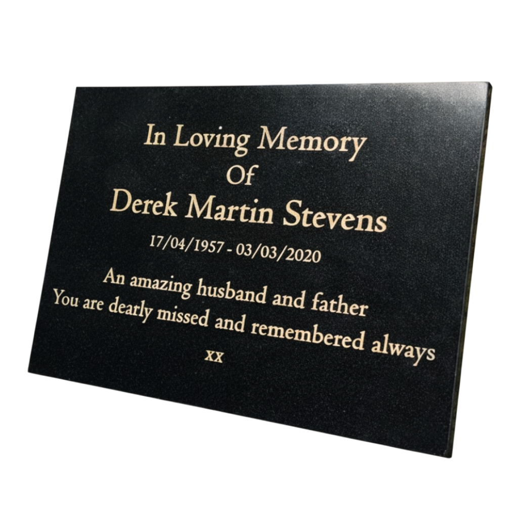 Granite Memorial Plaques
