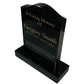 Granite Memorial Ogee Headstone – Small Size- Free Personalised Engraving