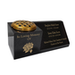 Granite Vase Plaque, Combination for Two Names, Free Personalised Gold Engraving Polished